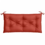 vidaXL Pernă bancă de grădină, 2 buc. melanj roșu, 100x50x7 cm, textil vidaXL Pernă bancă de grădină, 2 buc. melanj roșu, 100x50x7 cm, textil