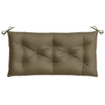 vidaXL Pernă bancă de grădină 2buc melanj gri taupe 100x50x7 cm textil vidaXL Pernă bancă de grădină 2buc melanj gri taupe 100x50x7 cm textil