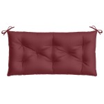 vidaXL Pernă bancă de grădină 2 buc melanj roșu vin 100x50x7 cm textil vidaXL Pernă bancă de grădină 2 buc melanj roșu vin 100x50x7 cm textil