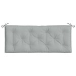 vidaXL Pernă bancă de grădină 2db melanj gri deschis 120x50x7cm textil