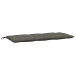 vidaXL Pernă bancă de grădină 2buc melanj gri închis 120x50x7cm textil vidaXL Pernă bancă de grădină 2buc melanj gri închis 120x50x7cm textil