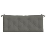 vidaXL Pernă bancă de grădină 2buc melanj gri închis 120x50x7cm textil vidaXL Pernă bancă de grădină 2buc melanj gri închis 120x50x7cm textil