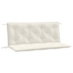 vidaXL Pernă bancă de grădină, 2 buc. melanj crem, 120x50x7 cm, textil vidaXL Pernă bancă de grădină, 2 buc. melanj crem, 120x50x7 cm, textil