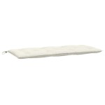 vidaXL Pernă bancă de grădină, 2 buc. melanj crem, 120x50x7 cm, textil vidaXL Pernă bancă de grădină, 2 buc. melanj crem, 120x50x7 cm, textil