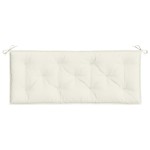 vidaXL Pernă bancă de grădină, 2 buc. melanj crem, 120x50x7 cm, textil vidaXL Pernă bancă de grădină, 2 buc. melanj crem, 120x50x7 cm, textil