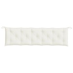 vidaXL Pernă bancă de grădină, 2 buc. melanj crem, 180x50x7 cm, textil vidaXL Pernă bancă de grădină, 2 buc. melanj crem, 180x50x7 cm, textil