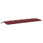vidaXL Pernă bancă de grădină 2 buc melanj roșu vin 180x50x7 cm textil vidaXL Pernă bancă de grădină 2 buc melanj roșu vin 180x50x7 cm textil