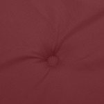 vidaXL Pernă bancă de grădină 2 buc melanj roșu vin 180x50x7 cm textil vidaXL Pernă bancă de grădină 2 buc melanj roșu vin 180x50x7 cm textil