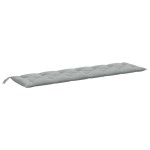 vidaXL Pernă bancă de grădină 2db melanj gri deschis 200x50x7cm textil vidaXL Pernă bancă de grădină 2db melanj gri deschis 200x50x7cm textil