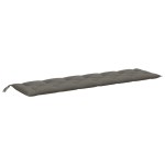 vidaXL Pernă bancă de grădină 2buc melanj gri închis 200x50x7cm textil vidaXL Pernă bancă de grădină 2buc melanj gri închis 200x50x7cm textil