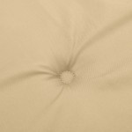 vidaXL Pernă bancă de grădină, 2 buc., melanj bej, 200x50x7 cm, textil vidaXL Pernă bancă de grădină, 2 buc., melanj bej, 200x50x7 cm, textil