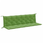 vidaXL Pernă bancă de grădină, 2 buc. melanj verde, 200x50x7 cm textil vidaXL Pernă bancă de grădină, 2 buc. melanj verde, 200x50x7 cm textil