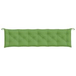 vidaXL Pernă bancă de grădină, 2 buc. melanj verde, 200x50x7 cm textil vidaXL Pernă bancă de grădină, 2 buc. melanj verde, 200x50x7 cm textil