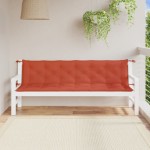 vidaXL Pernă bancă de grădină 2 buc melanj roșu vin 200x50x7 cm textil vidaXL Pernă bancă de grădină 2 buc melanj roșu vin 200x50x7 cm textil