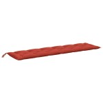 vidaXL Pernă bancă de grădină 2 buc melanj roșu vin 200x50x7 cm textil vidaXL Pernă bancă de grădină 2 buc melanj roșu vin 200x50x7 cm textil