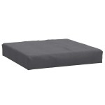 vidaXL Perne de paleți, 3 buc., melanj antracit, material textil