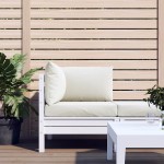 vidaXL Perne de paleți, 3 buc., melanj crem, material textil