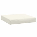 vidaXL Perne de paleți, 3 buc., melanj crem, material textil