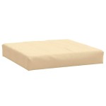 vidaXL Perne de paleți, 3 buc., melanj bej, material textil