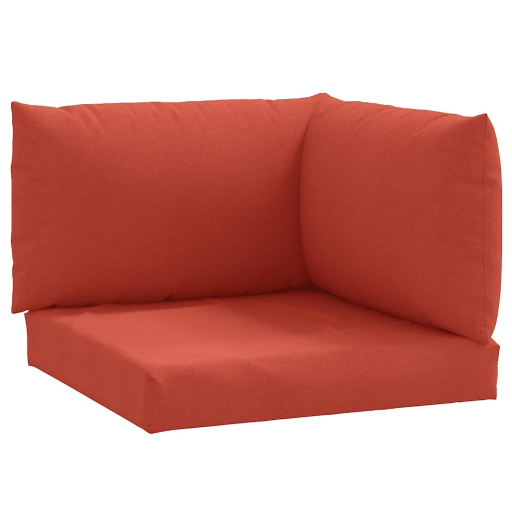 vidaXL Perne de paleți, 3 buc., melanj roșu vin, material textil