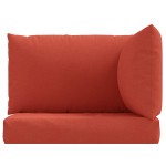 vidaXL Perne de paleți, 3 buc., melanj roșu vin, material textil
