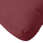vidaXL Pernă de paleți, melanj roșu, 60x60x9,5 cm, material textil vidaXL Pernă de paleți, melanj roșu, 60x60x9,5 cm, material textil