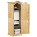 vidaXL Șifonier Corona, 55x52x170 cm, lemn masiv de pin vidaXL Șifonier Corona, 55x52x170 cm, lemn masiv de pin