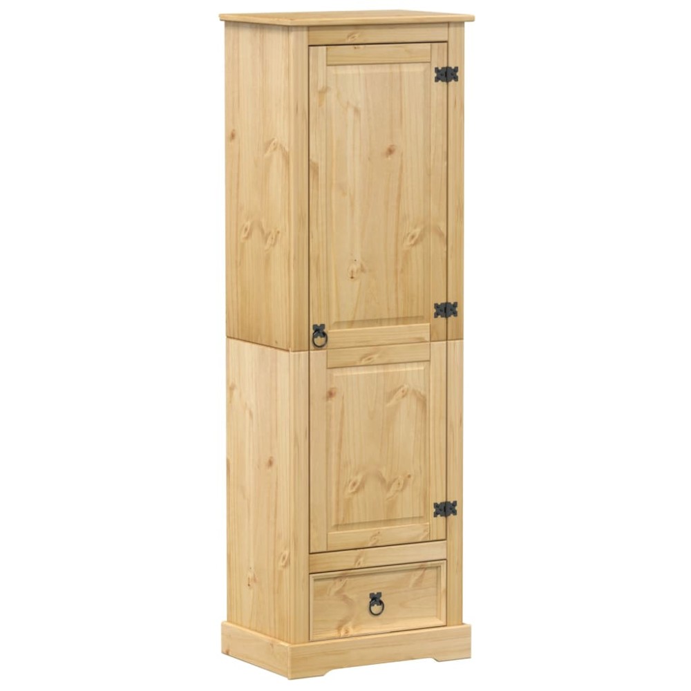 vidaXL Șifonier Corona, 55x38x170 cm, lemn masiv de pin
