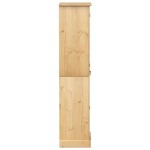 vidaXL Șifonier Corona, 55x38x170 cm, lemn masiv de pin vidaXL Șifonier Corona, 55x38x170 cm, lemn masiv de pin
