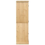vidaXL Șifonier Corona, 76x50x170 cm, lemn masiv de pin vidaXL Șifonier Corona, 76x50x170 cm, lemn masiv de pin