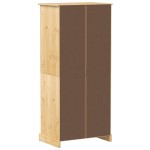 vidaXL Șifonier Corona, 76x50x170 cm, lemn masiv de pin vidaXL Șifonier Corona, 76x50x170 cm, lemn masiv de pin