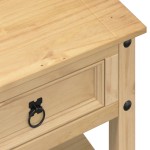vidaXL Măsuță de cafea cu sertare Corona, 100x48x45 cm, lemn masiv pin