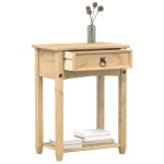 vidaXL Măsuță consolă Corona, 55x35x73 cm, lemn masiv de pin vidaXL Măsuță consolă Corona, 55x35x73 cm, lemn masiv de pin