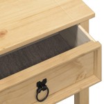 vidaXL Măsuță consolă Corona, 55x35x73 cm, lemn masiv de pin vidaXL Măsuță consolă Corona, 55x35x73 cm, lemn masiv de pin