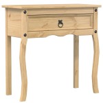 vidaXL Măsuță consolă Corona, 73x35x73 cm, lemn masiv de pin vidaXL Măsuță consolă Corona, 73x35x73 cm, lemn masiv de pin