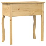 vidaXL Măsuță consolă Corona, 73x35x73 cm, lemn masiv de pin vidaXL Măsuță consolă Corona, 73x35x73 cm, lemn masiv de pin