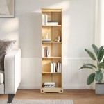 vidaXL Bibliotecă „Corona”, 46x20x170 cm, lemn masiv de pin vidaXL Bibliotecă „Corona”, 46x20x170 cm, lemn masiv de pin