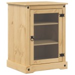 vidaXL Dulap Hifi „Corona”, 60x50x82 cm, lemn masiv de pin
