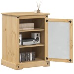 vidaXL Dulap Hifi „Corona”, 60x50x82 cm, lemn masiv de pin
