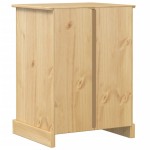 vidaXL Dulap Hifi „Corona”, 60x50x82 cm, lemn masiv de pin