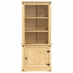 vidaXL Dulap înalt „Corona”, 74x38x170 cm, lemn masiv de pin vidaXL Dulap înalt „Corona”, 74x38x170 cm, lemn masiv de pin