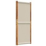 vidaXL Paravan de cameră cu 3 panouri, gri deschis, 210x180 cm