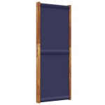 vidaXL Paravan de cameră cu 3 panouri, albastru închis, 210x180 cm vidaXL Paravan de cameră cu 3 panouri, albastru închis, 210x180 cm