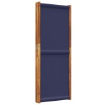 vidaXL Paravan de cameră cu 4 panouri, albastru închis, 280x180 cm vidaXL Paravan de cameră cu 4 panouri, albastru închis, 280x180 cm