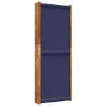 vidaXL Paravan de cameră cu 5 panouri, albastru închis, 350x180 cm vidaXL Paravan de cameră cu 5 panouri, albastru închis, 350x180 cm