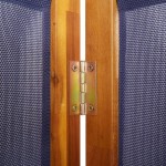 vidaXL Paravan de cameră cu 5 panouri, albastru închis, 350x180 cm vidaXL Paravan de cameră cu 5 panouri, albastru închis, 350x180 cm