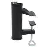 vidaXL Cleme umbrelă pentru balcon, 2 buc., 25-38 mm, oțel vidaXL Cleme umbrelă pentru balcon, 2 buc., 25-38 mm, oțel