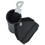 vidaXL Cleme umbrelă pentru balcon, 2 buc., 25-38 mm, oțel vidaXL Cleme umbrelă pentru balcon, 2 buc., 25-38 mm, oțel