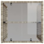 vidaXL Set canapea de grădină cu perne, 4 piese, gri deschis poliratan vidaXL Set canapea de grădină cu perne, 4 piese, gri deschis poliratan