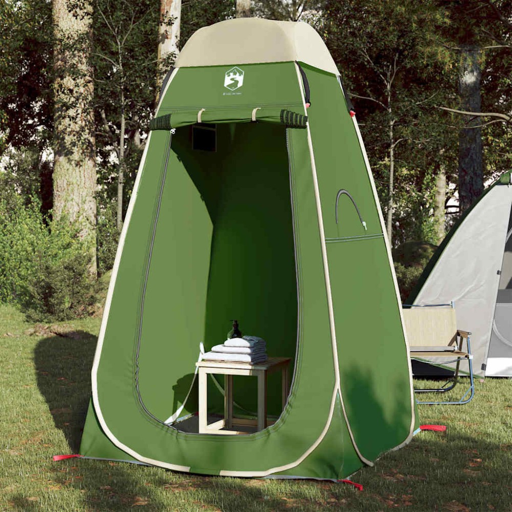 vidaXL Cort de intimitate pop-up, verde, impermeabil